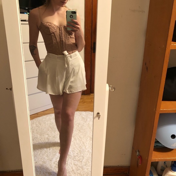 Lucy Dot Mesh Corset Top - Picture 3 of 4